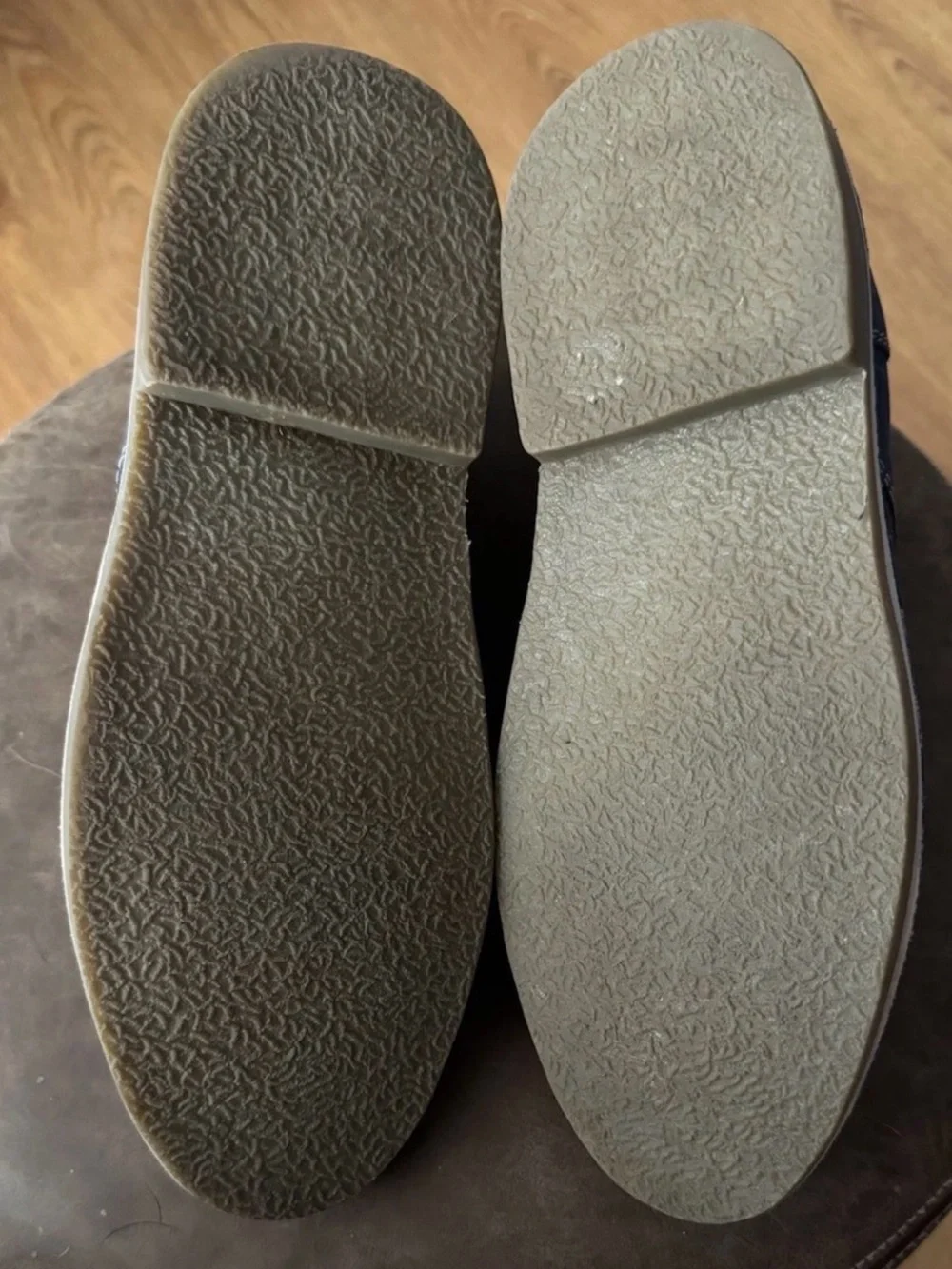 Steve Madden Navy Leather Chukka Boots Size 7 HOOLER Excellent Condition